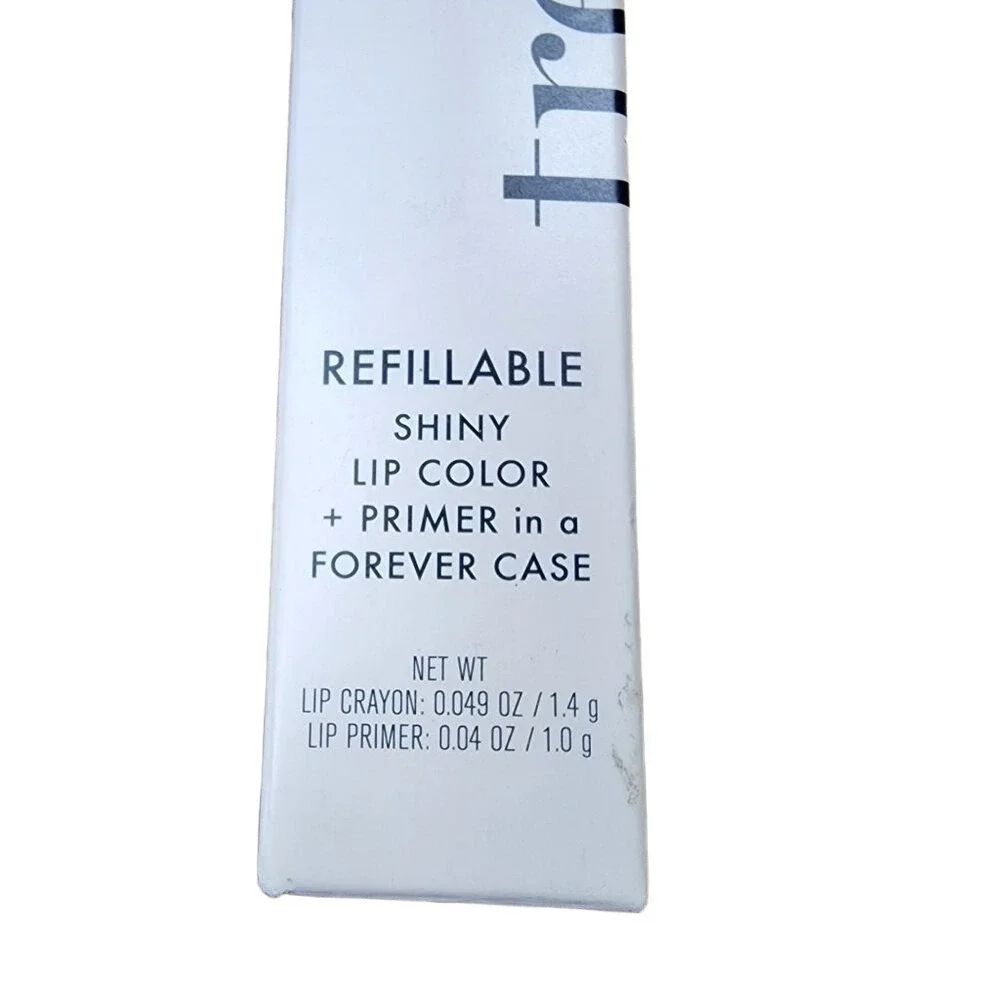Trestique‎ Prime + Shine Lip Crayon Primer Pink Sands Refillable Case NIB